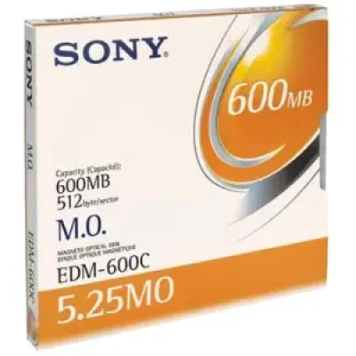 EDM600 - Sony EDM600 Magneto Optical Media - 600 MB
