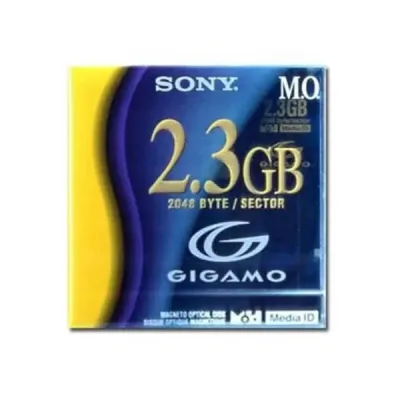 EDMG23C - Sony 3.5 Magneto Optical Media - Rewritable - 2.3GB