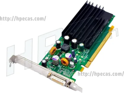 EE061AA - HP Nvidia Quadro NVS-285 128MB DDR Low Profile PCI-Express Video Graphics Card DVI Port (Dual Head Connector)