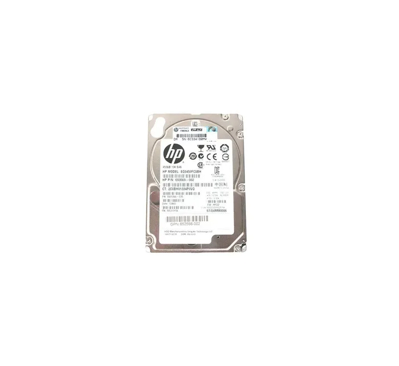 EG0450FCVBH - HP 450GB 10000RPM SAS 6GB/s Hot-Pluggable Dual Port 2.5-inch Hard Drive