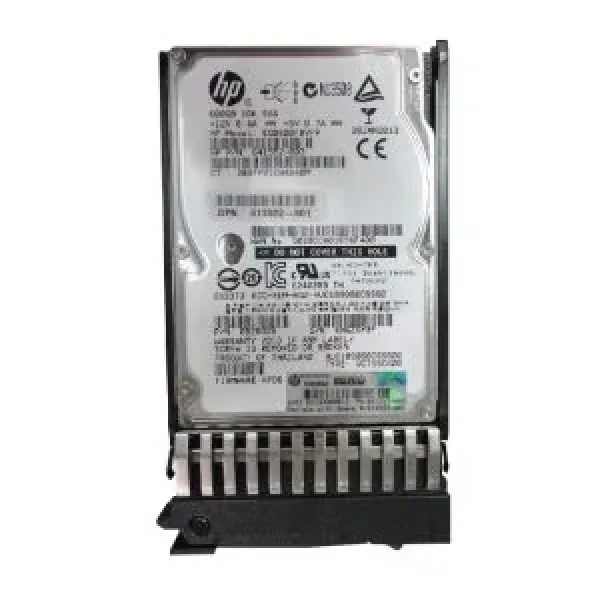 EG0600JEHCV - HP 600GB 10000RPM SAS 12GB/s Dual Port Hot-Pluggable 2.5-inch Hard Drive with Tray