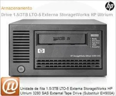 EH900B - HP LTO Ultrium 5 Tape Drive 1.5TB (Native)/3TB (Compressed)