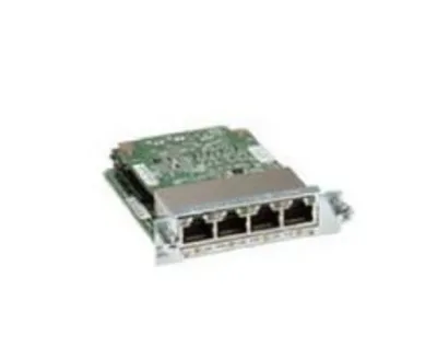 EHWIC-4ESG-P - Cisco 4-Ports Gigabit POE Plug-in Ethernet Switch Module