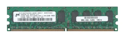 EL460-69002 - HP 1GB Kit (2 X 512MB) DDR-400MHz PC3200 non-ECC Unbuffered CL3 184-Pin DIMM 2.5V Memory