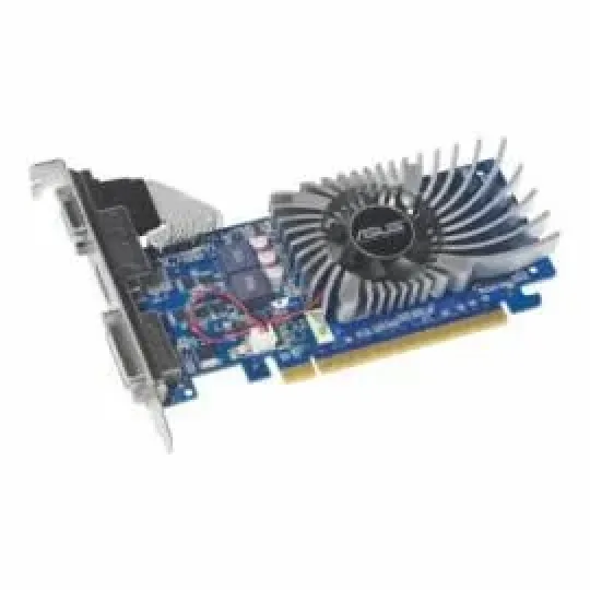 ASUS ENGT520SL/DI/2GD3L GeForce GT520 2GB DDR3 64-Bit PCI Express DVI/ HDMI/ VGA Low Profile Video Graphics Card
