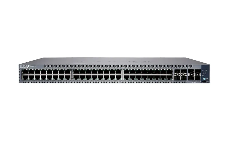 Juniper EX4100-48P-CHAS EX4100 Series EX4100-48P 48 x Ports PoE 10/100/1000Base-T + 4 x 10GbE Uplink Ports + 4 x 25GbE Stacking/Uplink Ports Layer 3 Managed 1U Rack-mountable Gigabit Ethernet Network