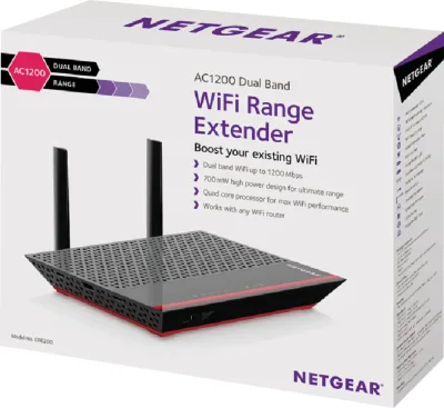 EX6200-100NAS - Netgear EX6200 IEEE 802.11ac 1200Mbps Wireless Range Extender