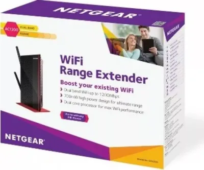 EX6200-100PES - Netgear EX6200 IEEE 802.11ac 1200Mbps Wireless Range Extender Yes Yes