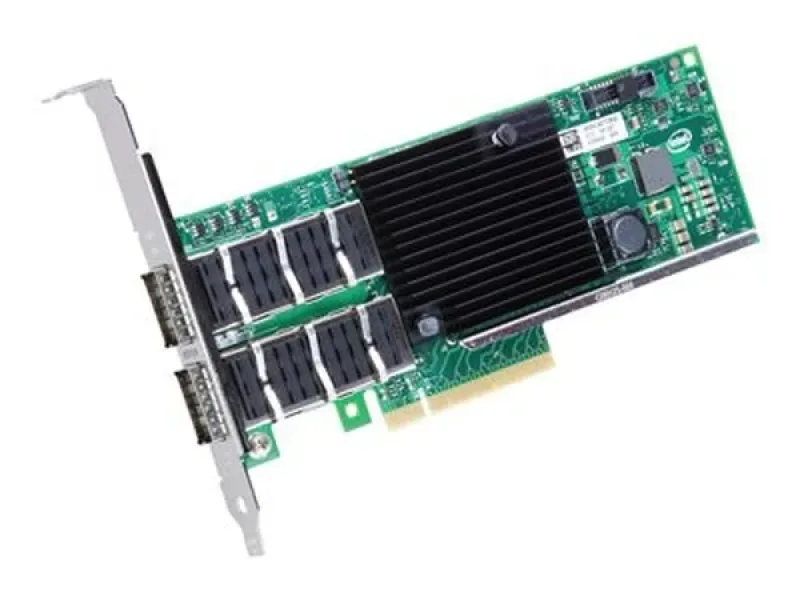 Intel EXL710QDA2G1P5 2 x Ports QSFP+ 40Gb/s PCI Express 3.0 x8 Low-Profile Gigabit Ethernet Converged Network Adapter Card. In Stock