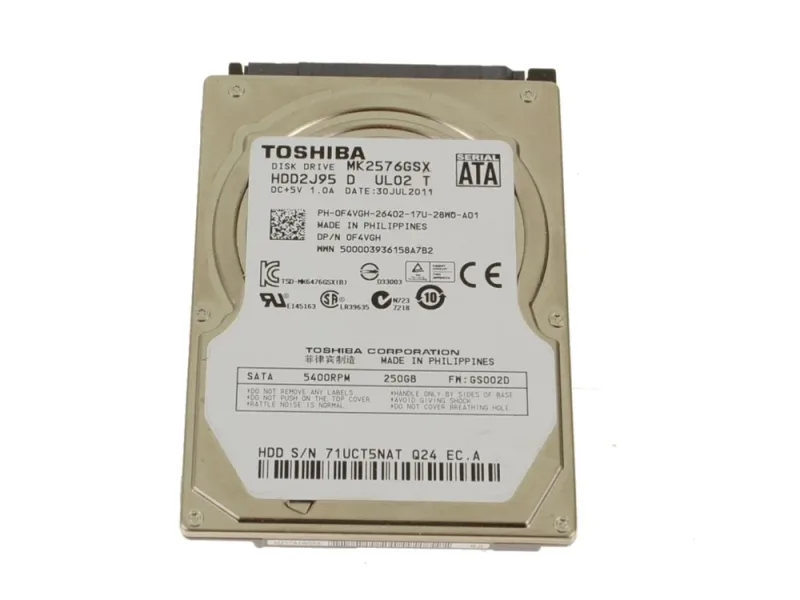 F000024831 - Toshiba 10GB 5400RPM ATA-100 2MB Cache 3.5-inch Hard Disk Drive