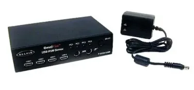 F1D104OSD - Belkin OmniView 4-Port KVM Switch