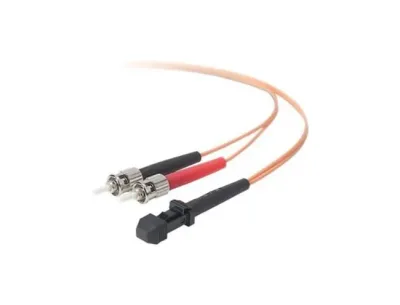 F2F20290-10M - Belkin Patch Cable MT-RJ Multimode (Male) ST Multimode (Male) 33ft Fiber Optic 62.5 / 125