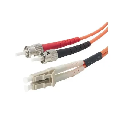 F2F402L0-05M - Belkin Network Cable LC Multimode (Male) ST Multimode (Male) 16.4ft Fiber Optic 50 / 125