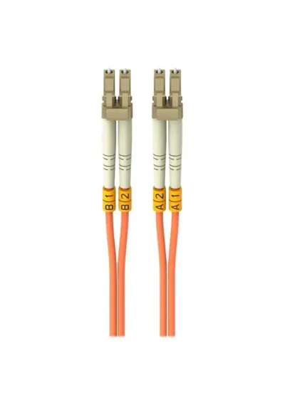 F2F402LL-02M-G - Belkin 10 Gig Aqua Patch Cable LC Multimode (Male) LC Multimode (Male) 6.6ft Fiber Optic 50 / 125 Aqua