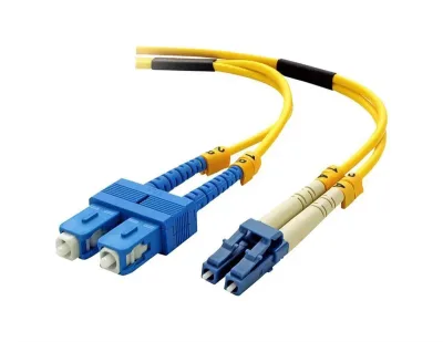 F2F802L7-02M - Belkin Network Cable LC Single Mode (Male) SC Single Mode (Male) 6.6ft Fiber Optic