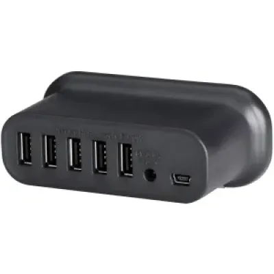 F4U017 - Belkin 7-port Desktop USB Hub - 7 x 4-pin Type A Female USB 2.0 USB Downstream - External