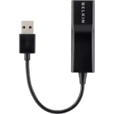 F4U047BT - Belkin Usb 2.0 Ethernet Adapter 10/100MBps Black