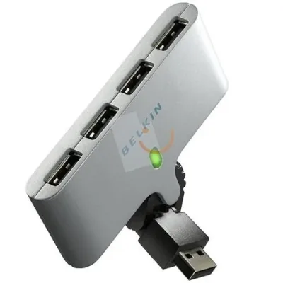 F5U415CW - Belkin Usb 2.0 4-port Swivel Hub