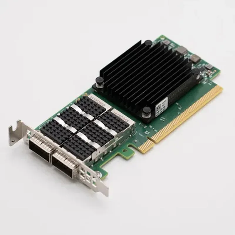 Dell F6FXM Dell 0F6FXM / F6FXM Mellanox ConnectX-6 DX 2 x Ports 100GbE QFSFP56 PCI Express Low Profile Network Adapter Card