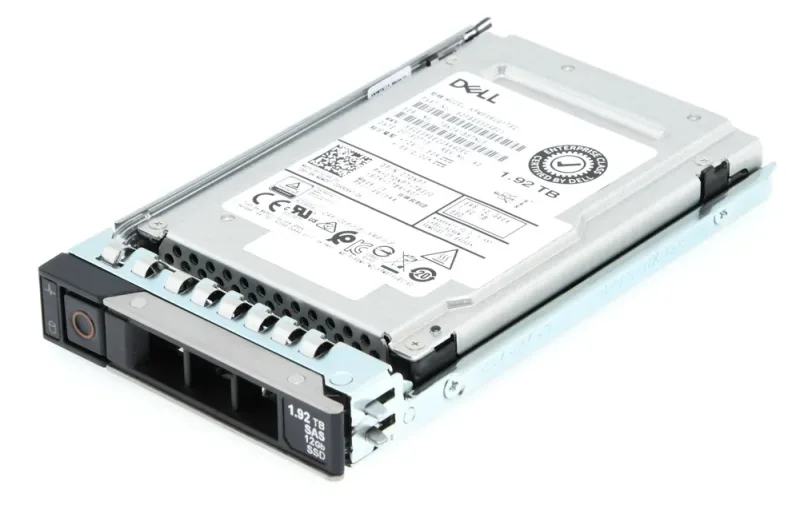 Dell F6WMW Dell 1.92TB enterprise SAS SSD with tray, read intensive workload optimized