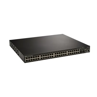 F8681 - Dell PowerConnect 3500 Series 3548P 48 x Ports 10/100Base-T PoE + 2 x Ports Gigabit Shared SFP + 2 x Ports 10/100/1000Base-T Fast Ethernet Rack-Mountable 1U Layer 3 Managed Network Switch