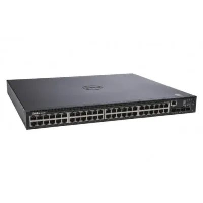 FDH81 - Dell PowerConnect N1500 Series N1548P 48 x Ports 10/100/1000 PoE+ + 4 x Ports 10 Gigabit SFP+ Managed Rack-Mountable Network Switch
