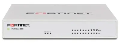 FG-60E - Fortinet 10 x GE RJ45 ports (including 7 x Internal Ports, 2 x WAN Ports, 1 x DMZ Port). Max managed FortiAPs (Total / Tunnel) 30 / 10