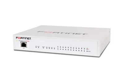 FG-81E-POE - Fortinet 16 x GE RJ45 ports (including 2 x WAN ports, 1 x DMZ port, 1 HA port, 12 x PoE ports). 128GB onboard storage. Max managed FortiAPs (Total/Tunnel) 32/16