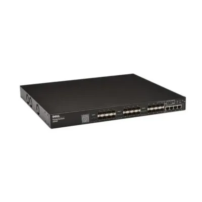 FN848 - Dell PowerConnect 6224F 24 x Port 10/100/1000 + 4 x SFP combo Ports Layer 3 Managed Gigabit Ethernet Network Switch