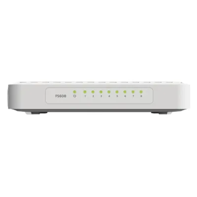 FS608 - Netgear 8-Port 10/100 Desktop Switch 8 x 10/100Base-TX LAN Ethernet Switch