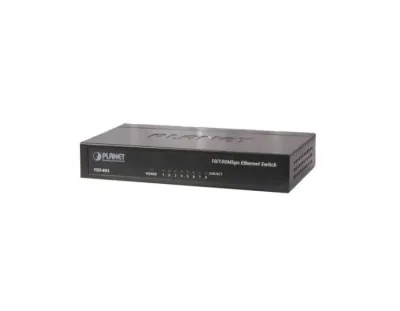 FSD-803 - Planet 8 x Portss 10/100Mb/s Fast Ethernet Desktop Network Switch