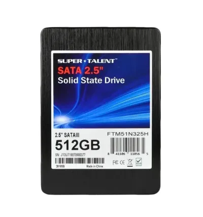 FTM51N325H Super Talent TeraNova 512GB 2.5 inch SATA3 Solid State Drive (TLC)