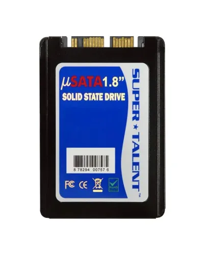 FTR128MU1M Super Talent DuraDrive KX4 128GB 1.8 inch uSATA3 Solid State Drive (MLC)