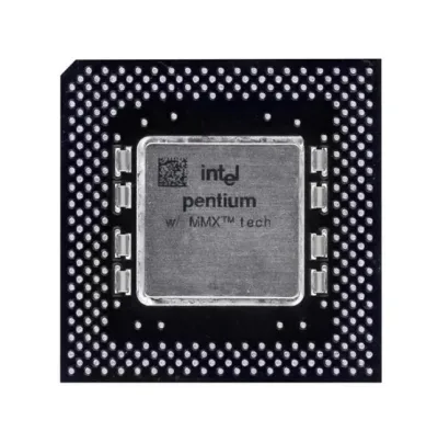 FV80503233-2 - Intel Pentium MMX 1-Core 233MHz 66MHz FSB 512KB L2 Cache Socket PPGA296 Processor