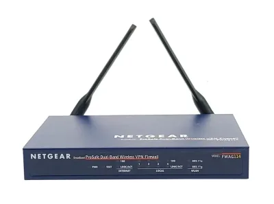 FWAG114NA - Netgear ProSafe Dual Band Wireless VPN Firewall with 802.11a/b/g Access Point and 10/100 Mbps Switch