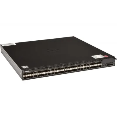 FWYM4 - Dell PowerConnect N4064F 48 x Ports 10 Gigabit SFP+ + 2 x Ports 40 Gigabit QSFP+ Layer 3 Managed Stackable 1U Rack-Mountable Switch