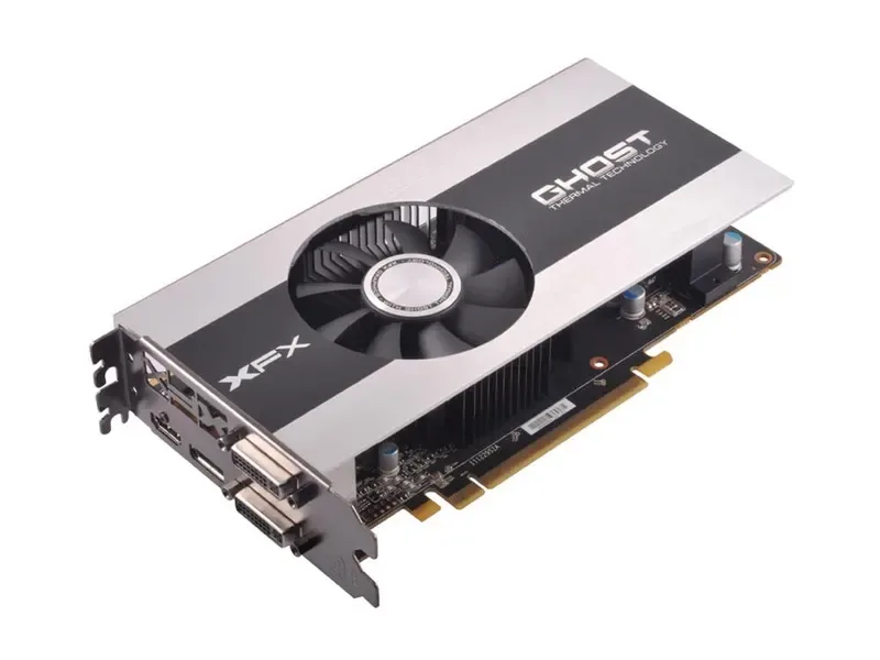 FX-777A-ZNF4 - XFX Core Radeon 7770 1GB GDDR5 Ghost Thermal Mini DisplayPort HDMI DVI Video Graphics Card