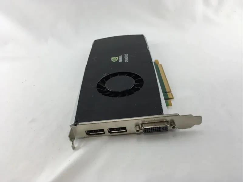 FZ559AA - HP Nvidia Quadro FX5800 PCI-Express X16 4GB GDDR3 400MHz 512-Bit Dual DVI 1x3-Pin Mini DIN Video Graphics Card