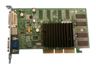 G0169 - Dell 64MB nVidia 8X AGP GeForce 4 Video Graphics Card