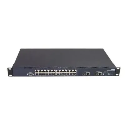 G0487 - Dell PowerConnect 3324 24 x Ports 10/100Base-T + 2 x Ports SFP + 2 x Ports 10/100/1000 Fast Ethernet Managed Network Switch