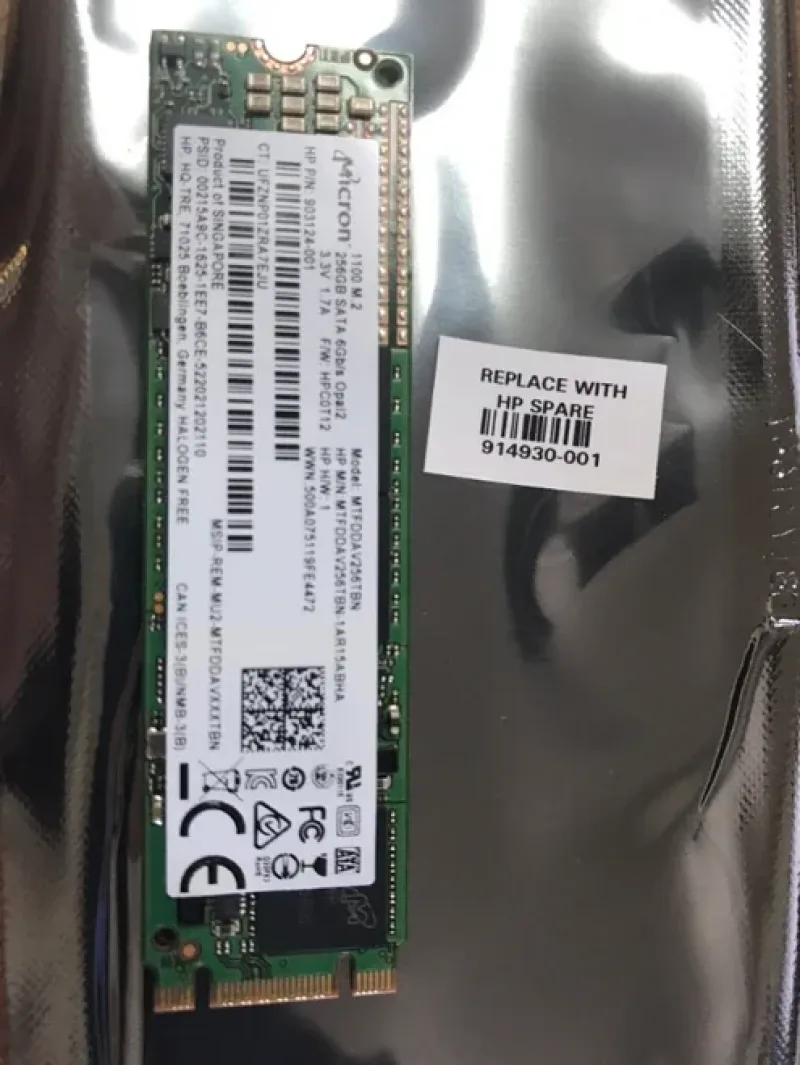 G1K24AA - HP 128GB SED Opal2 Solid State Drive
