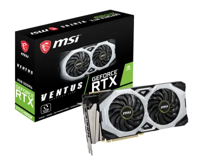 G207S-V MSI NVIDIA GeForce RTX 2070 SUPER VENTUS 8GB GDDR6 HDMI/3DisplayPort PCI-Express Video Card