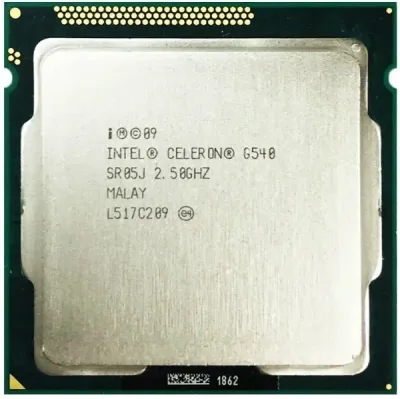 G540T - Intel Celeron Dual Core 2.10GHz 5.00GT/s DMI 2MB L3 Cache Desktop Processor