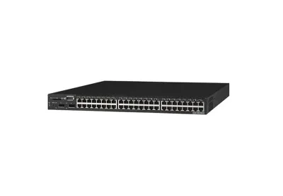 G7H58 - Dell Force10 48 x Ports 10GBase-T 10 Gigabit Ethernet RJ45 + 4 x 40 Gigabit Ethernet Switch