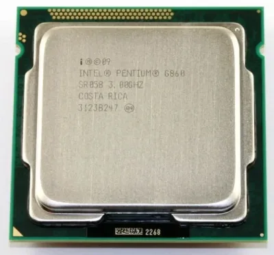 G860T - Intel Pentium Dual Core 2.60GHz 5.00GT/s DMI 3MB L3 Cache Desktop Processor