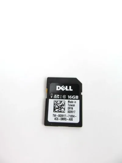 G9917 - Dell 16GB Class 10 SD Flash Memory Card