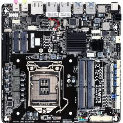 GA-H110TN-GSM-PLUS - Gigabyte System Board (Motherboard) Intel H110 Chipset Socket LGA-1511 Supports 6th Generation Intel Core Processors