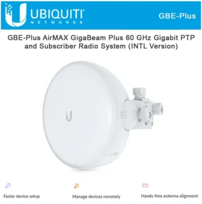 GBE-PLUS - Ubiquiti airMAX GigaBeam Plus 60 GHz Radio
