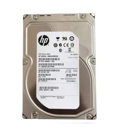 GE262AAR - HP 1TB 7200RPM SATA 3GB/s Hot-Pluggable NCQ MidLine 3.5-inch Hard Drive