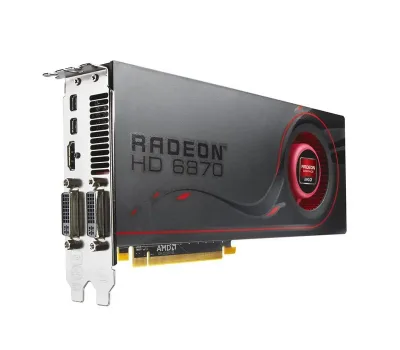 GH3N9 - Dell ATI Radeon HD6870 1GB GDDR5 PCI-Express 2.1 x16 2xDisplayPort 2xDVI HDMI 2-Slot Video Card